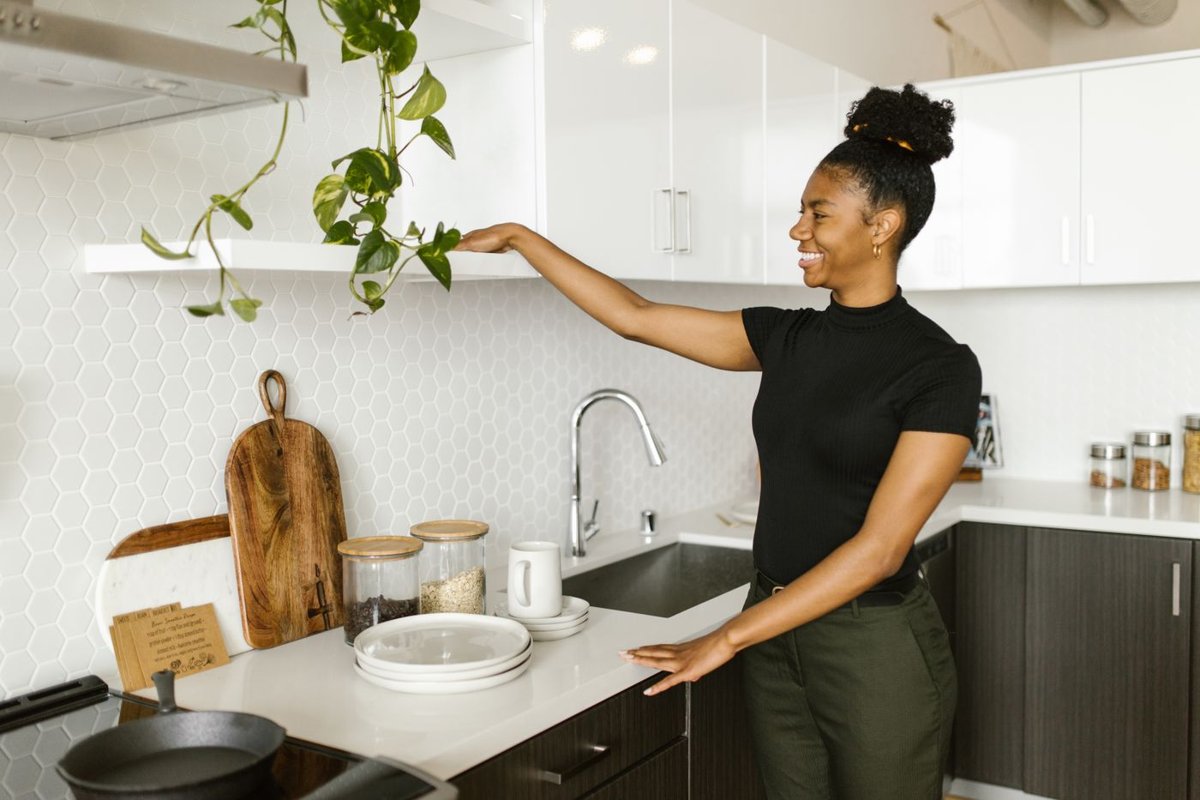 Stock photo of a model standing in for Dana, a character