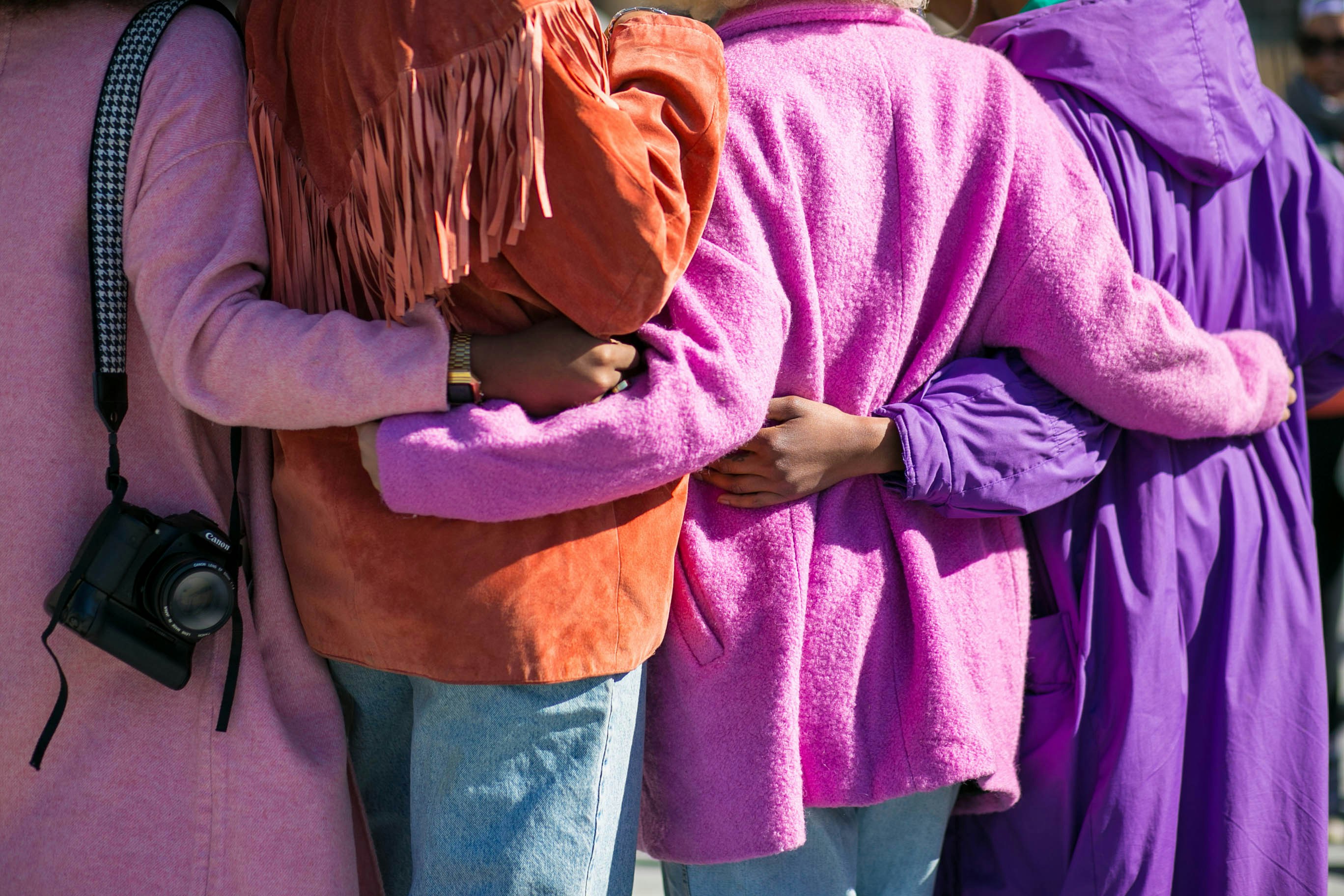 Women together at a Big Mother Energy gathering.