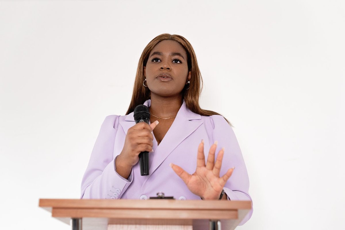 Stock photo of a model standing in for Renee, a character